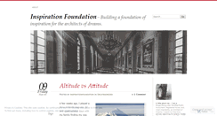 Desktop Screenshot of inspirationfoundation.wordpress.com