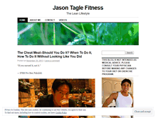 Tablet Screenshot of jasetagle.wordpress.com