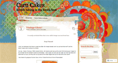 Desktop Screenshot of carucakes.wordpress.com