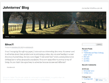 Tablet Screenshot of johntorres15.wordpress.com