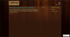 Desktop Screenshot of crystallale.wordpress.com