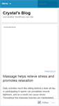 Mobile Screenshot of crystallale.wordpress.com