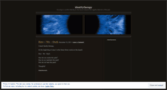 Desktop Screenshot of identitytherapy.wordpress.com