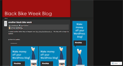 Desktop Screenshot of blackbikeweek.wordpress.com