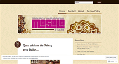 Desktop Screenshot of masalareader.wordpress.com