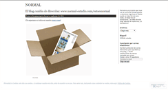 Desktop Screenshot of estoesnormal.wordpress.com