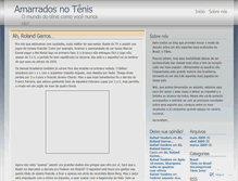 Tablet Screenshot of amarradosnotenis.wordpress.com