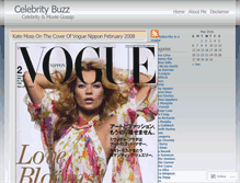 Tablet Screenshot of celebuzz.wordpress.com