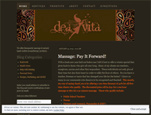 Tablet Screenshot of mydeavita.wordpress.com