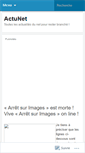 Mobile Screenshot of actunet.wordpress.com