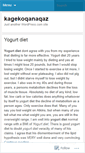 Mobile Screenshot of kagekoqanaqaz.wordpress.com