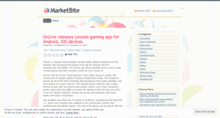 Desktop Screenshot of marketbite.wordpress.com