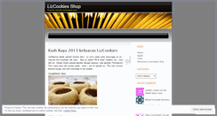 Desktop Screenshot of lizcookies.wordpress.com