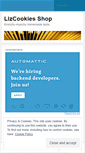 Mobile Screenshot of lizcookies.wordpress.com