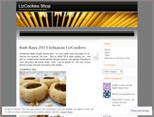 Tablet Screenshot of lizcookies.wordpress.com