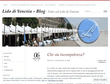 Tablet Screenshot of lidodivenezia.wordpress.com