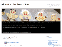 Tablet Screenshot of minadott.wordpress.com