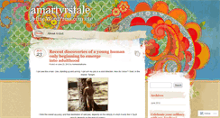 Desktop Screenshot of amartyrstale.wordpress.com