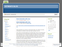 Tablet Screenshot of oxyman.wordpress.com