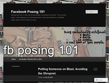 Tablet Screenshot of fbposing101.wordpress.com