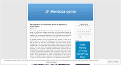Desktop Screenshot of joanfmendo.wordpress.com
