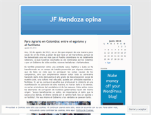 Tablet Screenshot of joanfmendo.wordpress.com