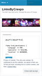 Mobile Screenshot of linksbycrespo.wordpress.com