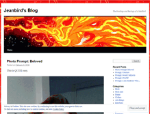 Tablet Screenshot of jeanbird.wordpress.com