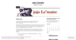 Desktop Screenshot of lemaire.wordpress.com