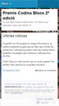 Mobile Screenshot of premiscodinablocs.wordpress.com