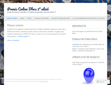 Tablet Screenshot of premiscodinablocs.wordpress.com