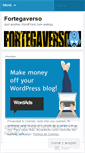 Mobile Screenshot of fortegaverso.wordpress.com