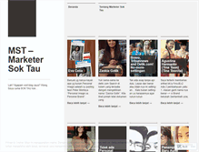 Tablet Screenshot of marketersoktau.wordpress.com