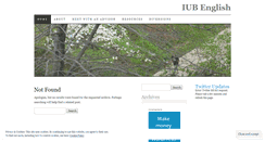 Desktop Screenshot of iubeng.wordpress.com