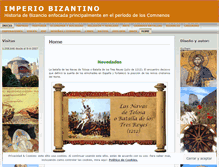 Tablet Screenshot of imperiobizantino.wordpress.com