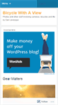 Mobile Screenshot of bicyclewithaview.wordpress.com