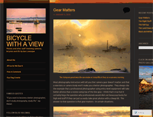 Tablet Screenshot of bicyclewithaview.wordpress.com