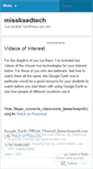 Mobile Screenshot of missksedtech.wordpress.com