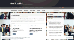 Desktop Screenshot of kornfeind.wordpress.com