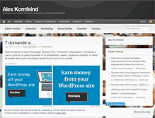 Tablet Screenshot of kornfeind.wordpress.com