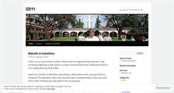 Desktop Screenshot of l2011.wordpress.com