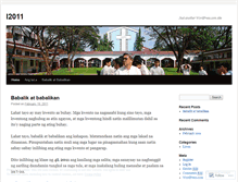 Tablet Screenshot of l2011.wordpress.com