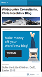 Mobile Screenshot of chrishorobin.wordpress.com