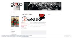 Desktop Screenshot of gtnup.wordpress.com