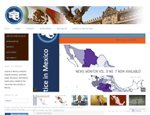 Tablet Screenshot of justiceinmexico.wordpress.com