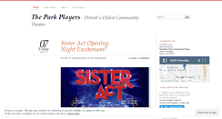 Desktop Screenshot of parkplayers.wordpress.com