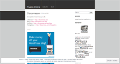 Desktop Screenshot of fruskio.wordpress.com