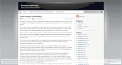 Desktop Screenshot of forensicstatistician.wordpress.com