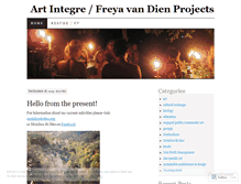 Tablet Screenshot of freyavandien.wordpress.com