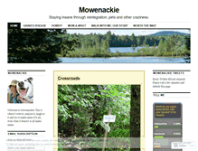Tablet Screenshot of mowenackie.wordpress.com